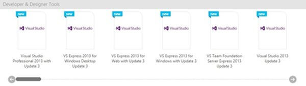Downloading the Visual Studio 2013